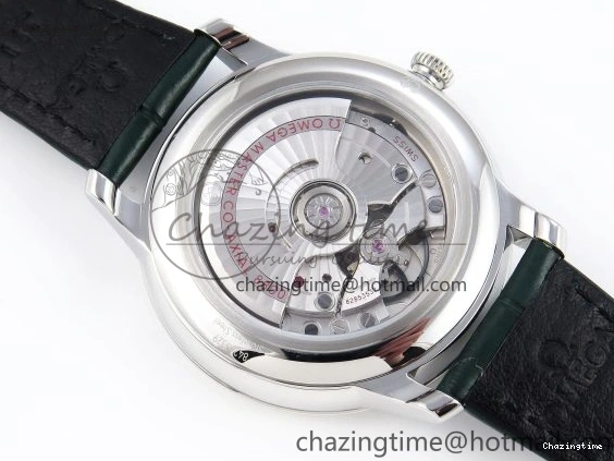 0215 Tailored De Ville Date SS MKF 1:1 Best Edition Dark Gray Dial Roman Marker on Black Leather Strap A 7740